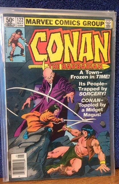 Conan the Barbarian #122 Newsstand Edition (1981)