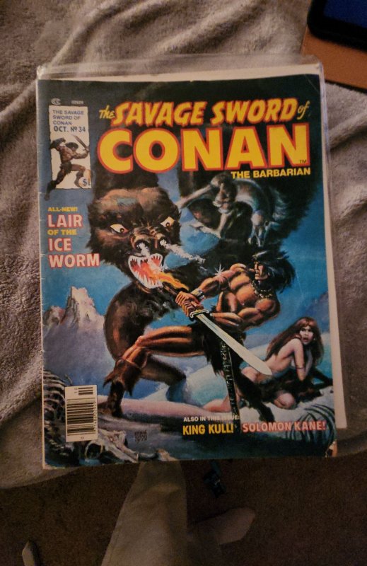 The Savage Sword of Conan #34 (1978) Conan 