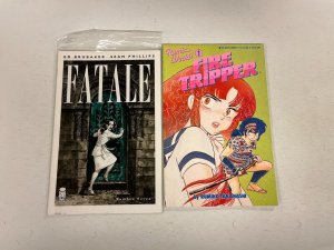 4 Comics Fire Tripper 1 Bounce 2 Fatale 7 James Bond Permission to Die 4 JW17