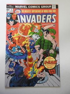 The Invaders #4 (1976) VF+ Condition MVS Intact