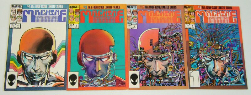 Machine Man vol. 2 #1-4 VF/NM complete series - iron man 2020 arno stark set 2