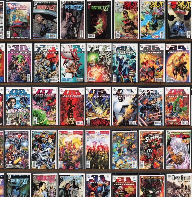 Huge Lot 160+ Comics with Countdown, The Power Company, District X & More!