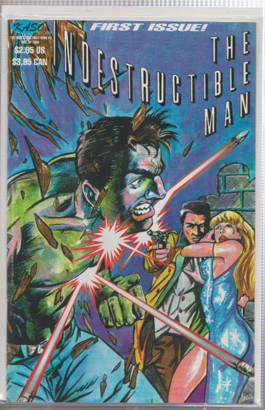 THE INDESTRUCTIBLE MAN #1 - KASO COMICS - 1998