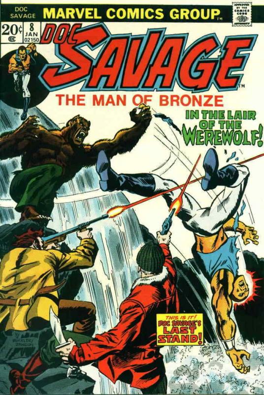 Doc Savage (Marvel) #8 FN; Marvel | save on shipping - details inside 