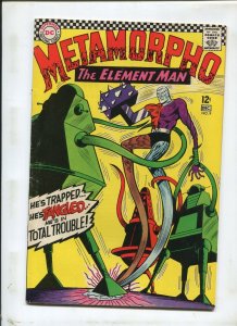 METAMORPHO #9 (7.0) HE'S TRAPPED HE'S TANGLED HE'S IN TOTAL TROUBLE! 1966