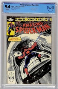 Amazing Spider-Man #230 Marvel 1982 CBCS 9.4 Juggernaut Madame Webb Key