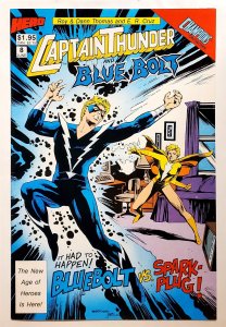 Captain Thunder and Blue Bolt #8 (July 1988, Hero) 6.0 FN