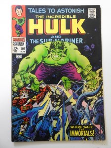 Tales to Astonish #101 (1968) GD/VG Condition 1 1/2 in spine split