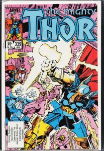 Thor #339 (1984) Thor [Key Issue]