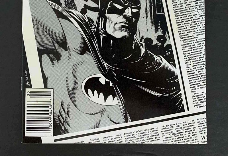 Batman #447  Dc Comics 1990 Vf+ Newsstand 