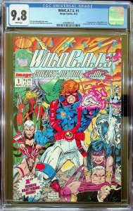 WildC.A.T.s: Covert Action Teams #1 Direct Edition(1992)-CGC 9.8-Cert#4240097023