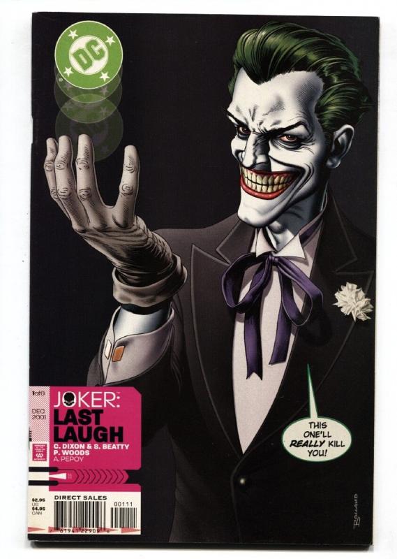 Joker Last Laugh #1 2001 comic book JOKER COVER-DC