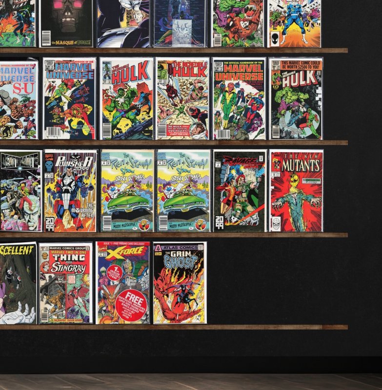 Huge Lot 150+ Comics with Fantastic Four, The Incredible Hulk & More!