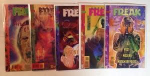 American Freak 1-5 Complete Near Mint Lot Set Run