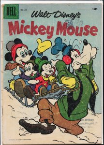 Mickey Mouse #52 (1957) Mickey Mouse