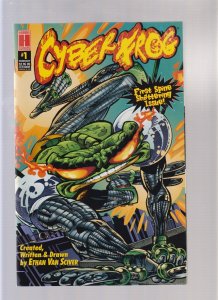 CYBERFROG #1 - Walter Simonson, Ethan Van Sciver interior (8.5/9.0) 1996