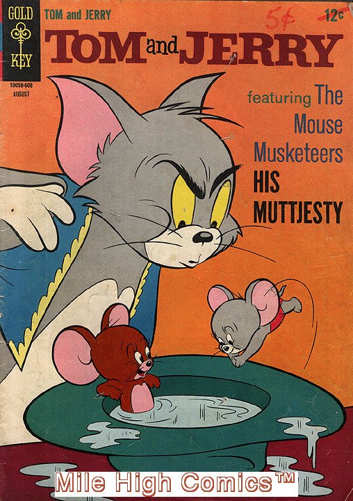 TOM AND JERRY (1962 Series)  (GOLD KEY) #231 Very Good Comics Book