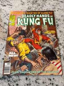 Deadly Hands Of Kung Fu # 33 VF/NM Marvel Comic Book Magazine Kung Fu 5 J390