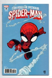Peter Parker Spectacular Spider-Man #300 Skottie Young Variant Cover - 2017 - NM