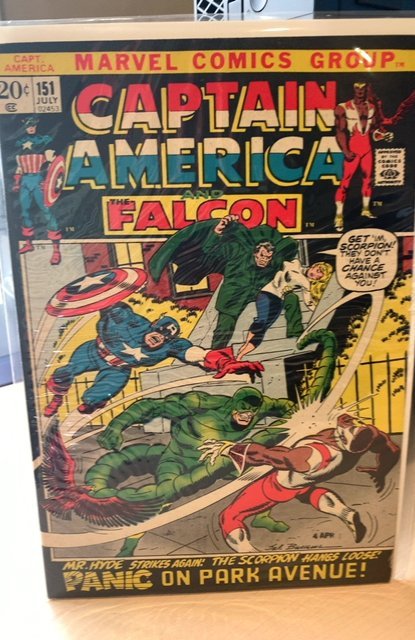 Captain America #151 (1972) 3.0 GD/VG