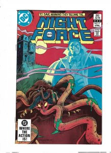 Night Force #8 through 14 Direct Edition (1983)
