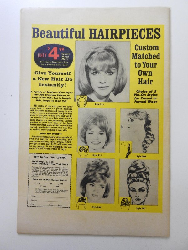 Modeling With Millie #47 (1966) Great Issue! No Cut-Outs VG/Fine Condition!