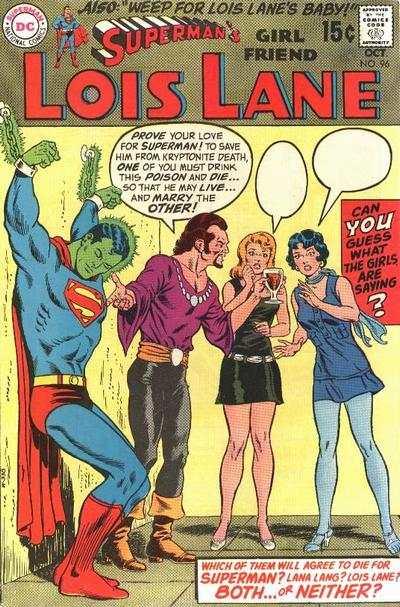 Superman's Girl Friend Lois Lane #96, VG (Stock photo)