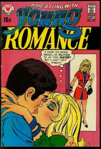 YOUNG ROMANCE #167 1970--DC ROMANCE--COOL FN