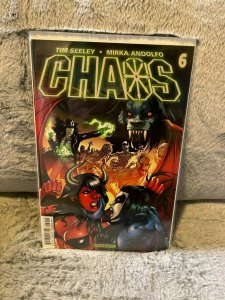 Lot of 6 Books CHAOS 1-6 DYNAMITE COMIC SET COMPLETE 2014 J Scott Campbell