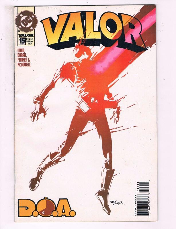 Valor #15 VF DC Comics DOA Comic Book Waid DE16