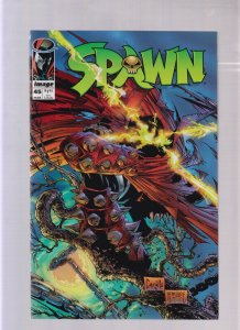 Spawn #45 - 1st Print- Todd McFarlane/Greg Capullo Cover (8/8.5) 1996