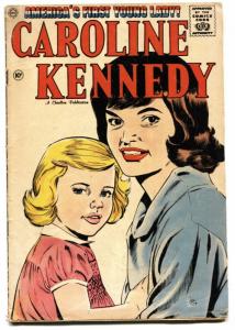 Caroline Kennedy Charlton comics- JFK- Jackie O 1961 VG