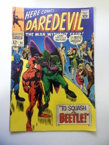 Daredevil #34 (1967) VG+ Condition small moisture stain fc