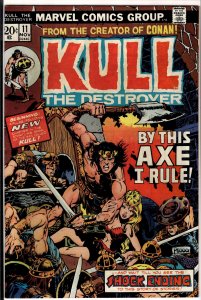 Kull the Destroyer #11 (1973) Kull