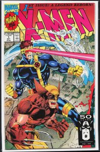 X-Men #1 Wolverine and Cyclops Cover (1991) X-Men [Key Issue]