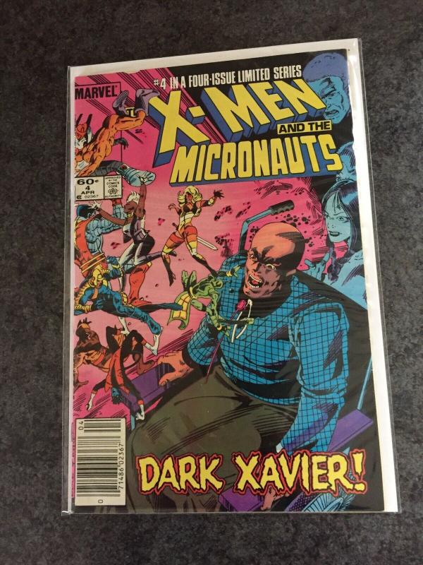 Higher Grade X-men And Micronauts 1-4 (Complete)