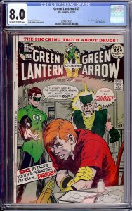 Green Lantern #85 (DC, 1971) CGC 8.0 