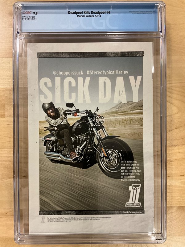 Deadpool Kills Deadpool #4 (2013) CGC 9.8