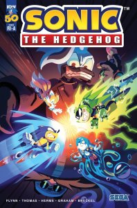 (2022) IDW Comics SONIC THE HEDGEHOG #50 1:10 VARIANT COVER!