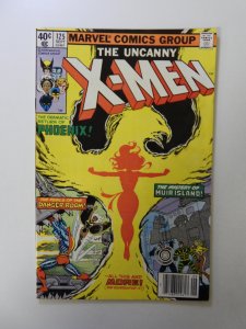 Uncanny X-Men #125 VG/FN condition stains,tape pull back cover