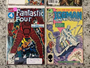 4 Marvel Comics Iceman 1 Fantastic Four 359 Secret Invasion 1 XMen 12 NM 50 J801 