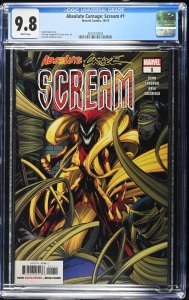 Absolute Carnage: Scream #1 (10/19) Graded CGC 9.8