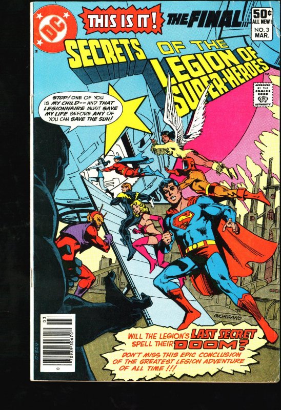 Secrets of the Legion of Super-Heroes #3 (1981)