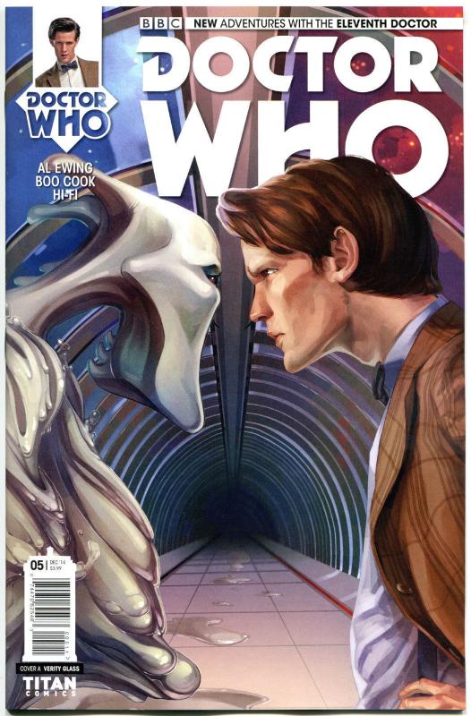 DOCTOR WHO #5 A, NM, 11th, Tardis, 2014, Titan, 1st, more DW in store, Sci-fi