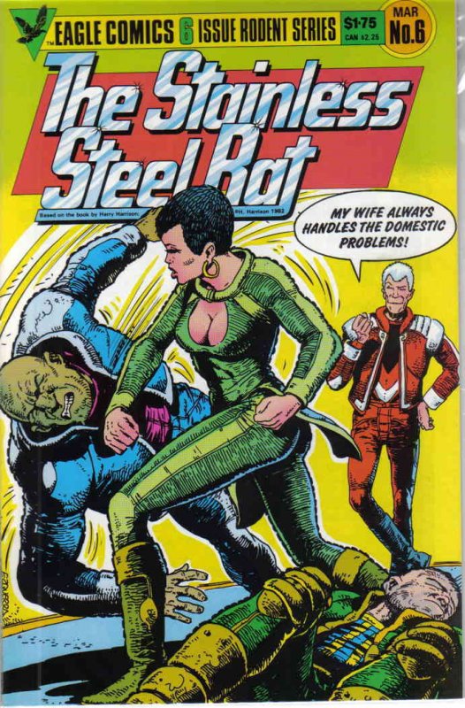 Stainless Steel Rat #6 FN ; Eagle | Harry Harrison