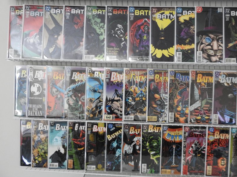 Huge Lot of 110+ Comics W/ ALL BATMAN COMICS!!! Avg. VF+ Condition!