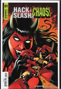 Hack/Slash vs Chaos #1 Cover B (2018) Hack/Slash