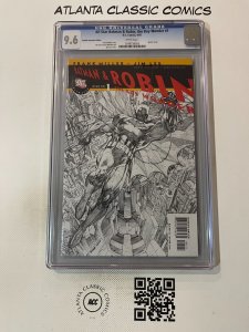 All Star Batman & Robin #1 CGC Graded 9.6 DC Comic Book Sketch Variant Cover JH7