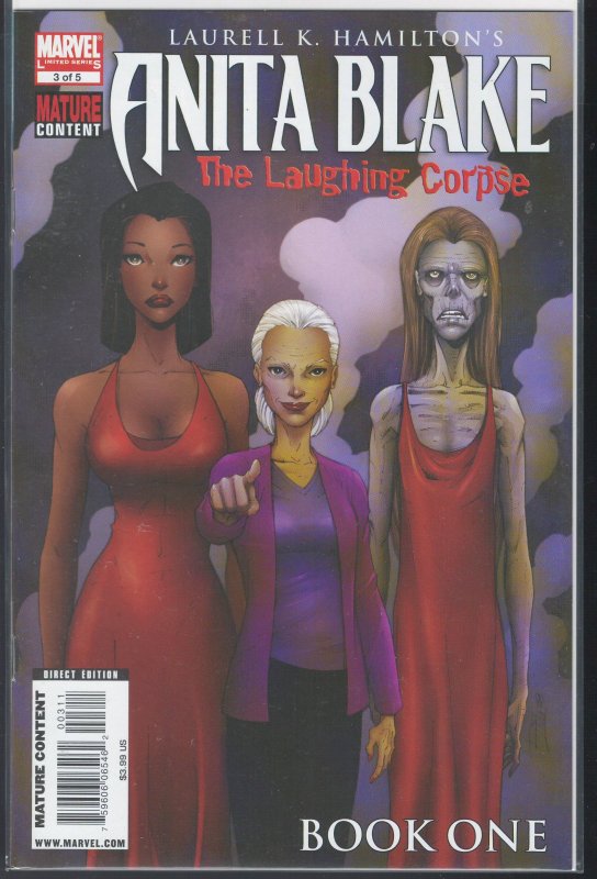 Anita Blake: The Laughing Corpse #3 (Marvel, 2009)