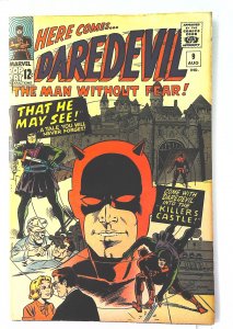 Daredevil (1964 series)  #9, Fine (Actual scan)